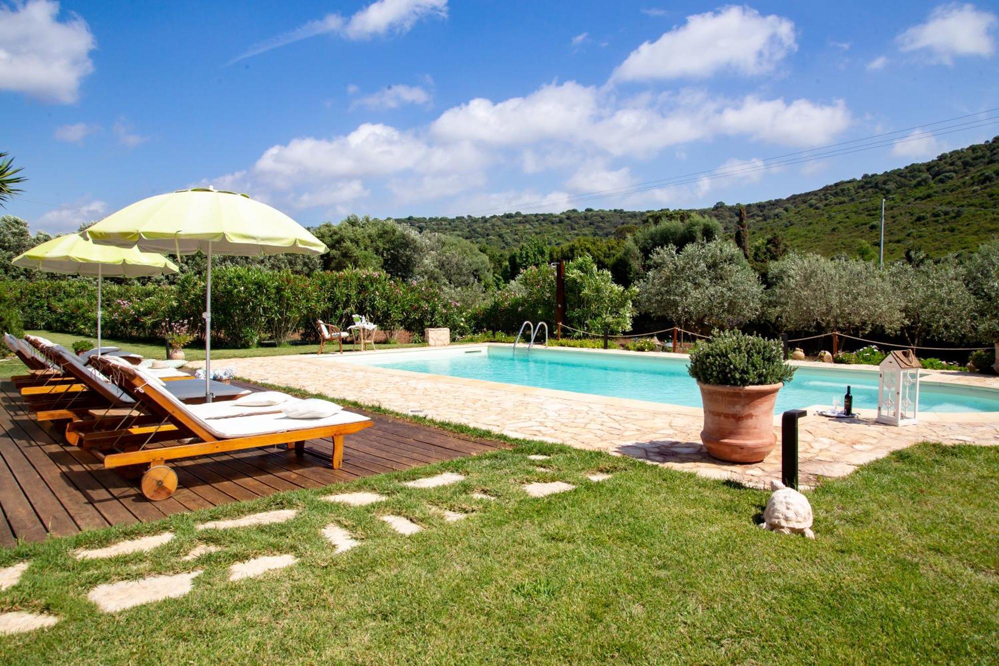 Villa Saige , Piscina Con Idromassaggio Alghero Exterior foto